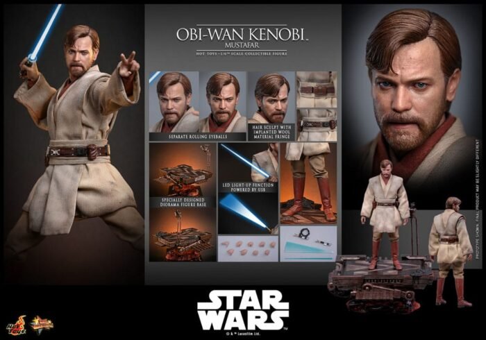 Obi-Wan Kenobi 1:6 La venganza de los Sith Hot Toys - Imagen 9