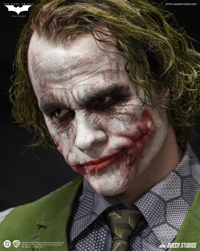 The Joker The dark Knight Life-Size Bust 1:1 Queen Studios - Imagen 4