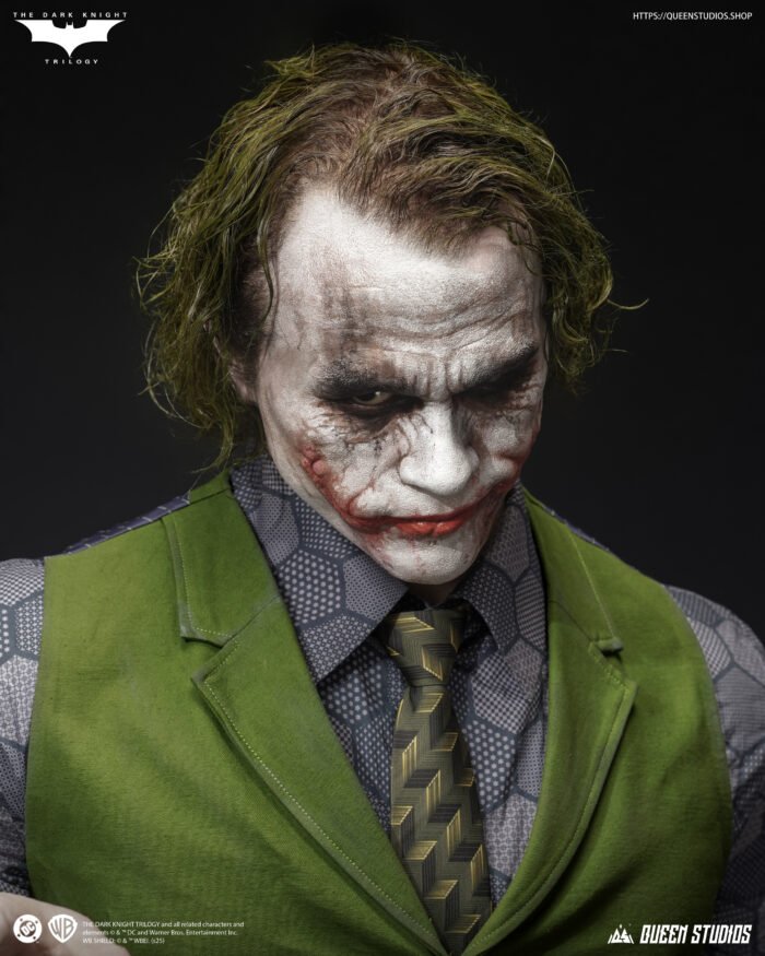 The Joker The dark Knight Life-Size Bust 1:1 Queen Studios - Imagen 5