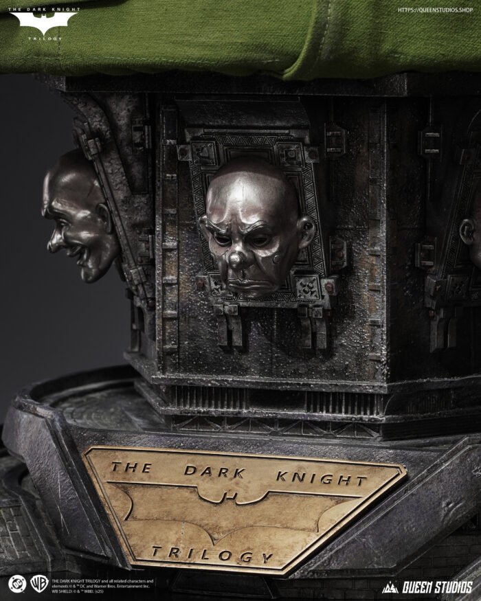 The Joker The dark Knight Life-Size Bust 1:1 Queen Studios - Imagen 7