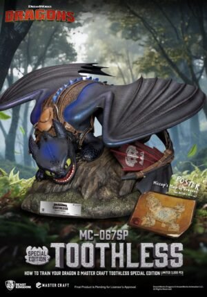 Toothless como entrenar a tu dragon 2 Master Craft Beast Kingdom
