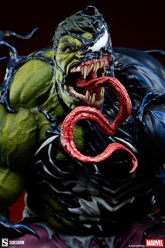 Venomized Hulk Premium Format Sideshow - Imagen 6