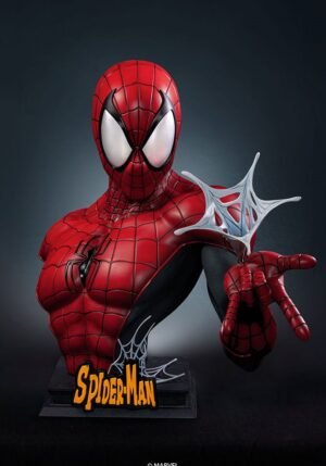 Spiderman Life Size Bust Black Red 1:1 Queen Studios