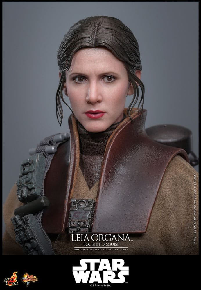 Leia Organa Boushh Disguise 1:6 Star Wars Hot Toys - Imagen 7
