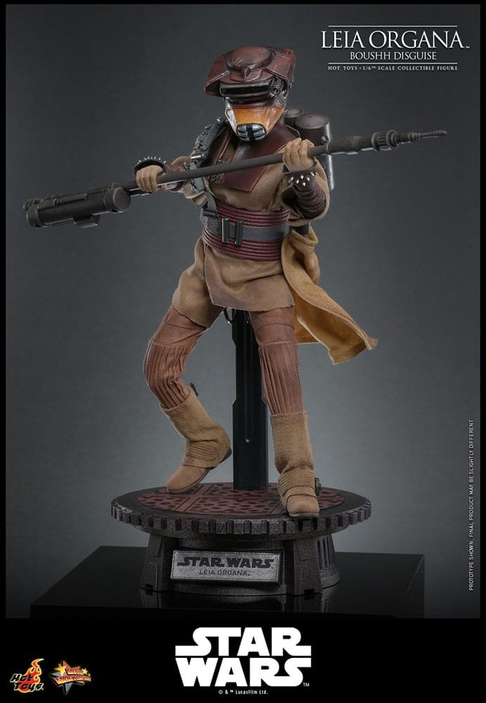 Leia Organa Boushh Disguise 1:6 Star Wars Hot Toys - Imagen 2