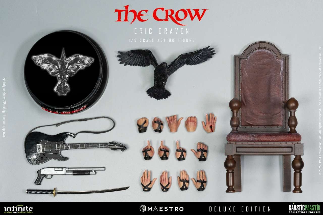 El Cuervo Eric Draven 1:6 deluxe edition Infinite Statue - Imagen 7