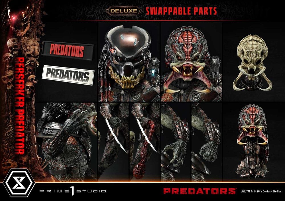 Predator Berserker 1:3 Deluxe Bonus Prime 1 Studio - Imagen 11