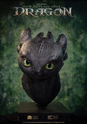 Toothless Life Size Bust 1:1 Dragon Elite Creature