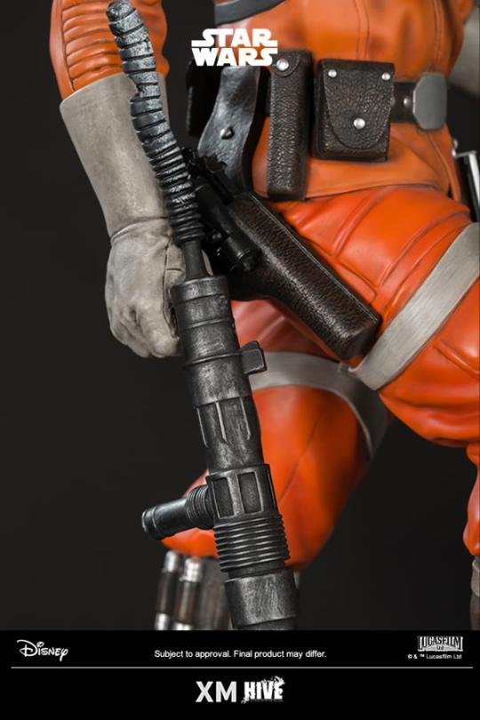 Luke Skywalker in Rebel Pilot Suit 1:4 Xm Studios - Imagen 5