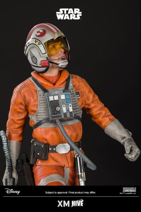 Luke Skywalker in Rebel Pilot Suit 1:4 Xm Studios - Imagen 7
